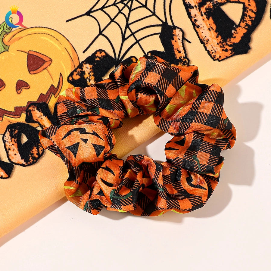 Halloween scrunchies