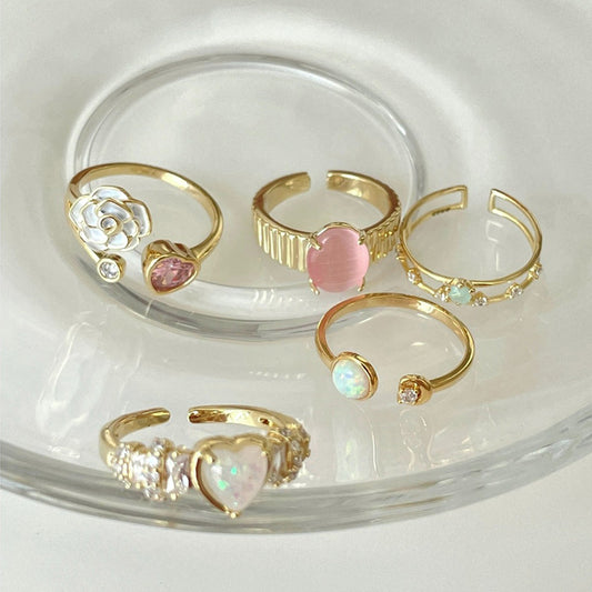 Anillos con Opalo