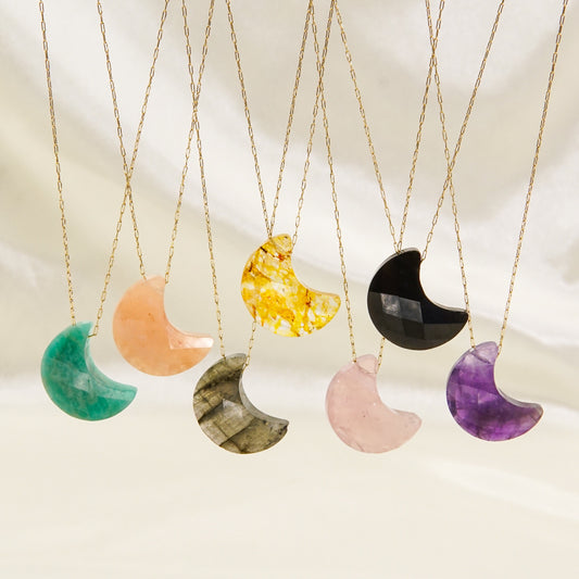 Collares Baby Moon Cuarzo